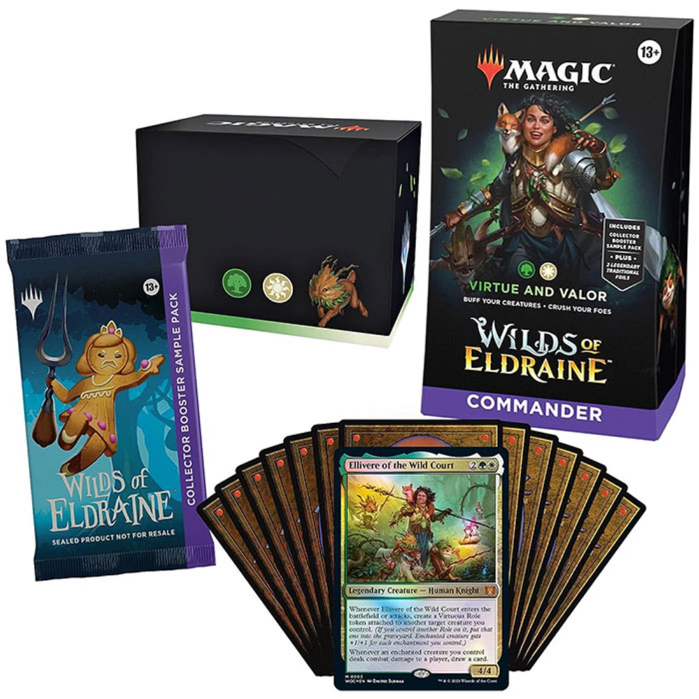 Magic The Gathering TCG: Wilds of Eldraine Commander Deck pack