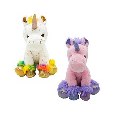 Unicorn Plush 13.5 Inches Assorted