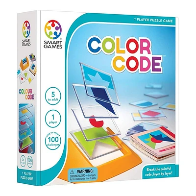 Color Code Smart Games Cognitive Skill Building Puzzle