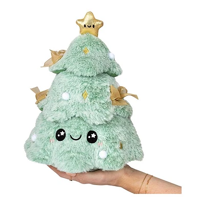 Squishable Mini Flocked Christmas Tree 10 Inches Plush