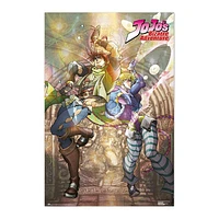 JoJo’s Bizzare Adventure Joseph and Caeser Dance Poster