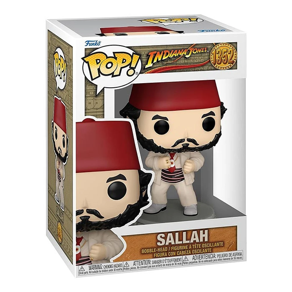 Funko Pop! Movies Indiana Jones Sallah Raiders of The Lost Ark