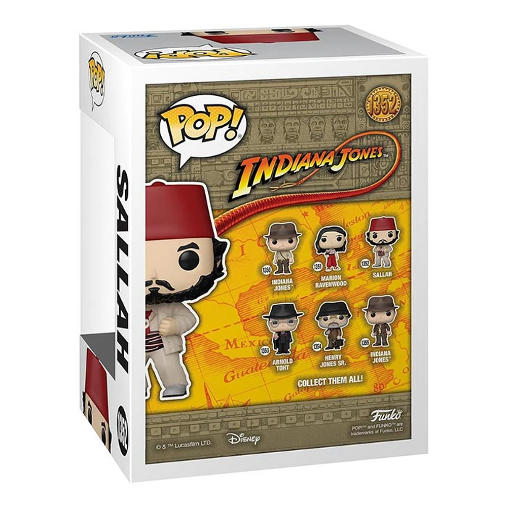 Funko Pop! Movies Indiana Jones Sallah Raiders of The Lost Ark