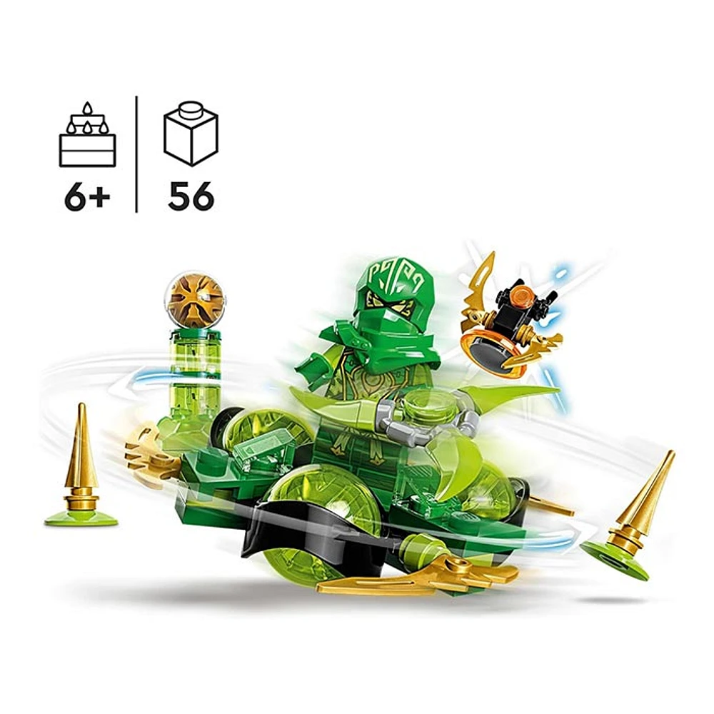 LEGO Ninjago Lloyd’s Dragon Power Spinjitzu Spin 56 PCS