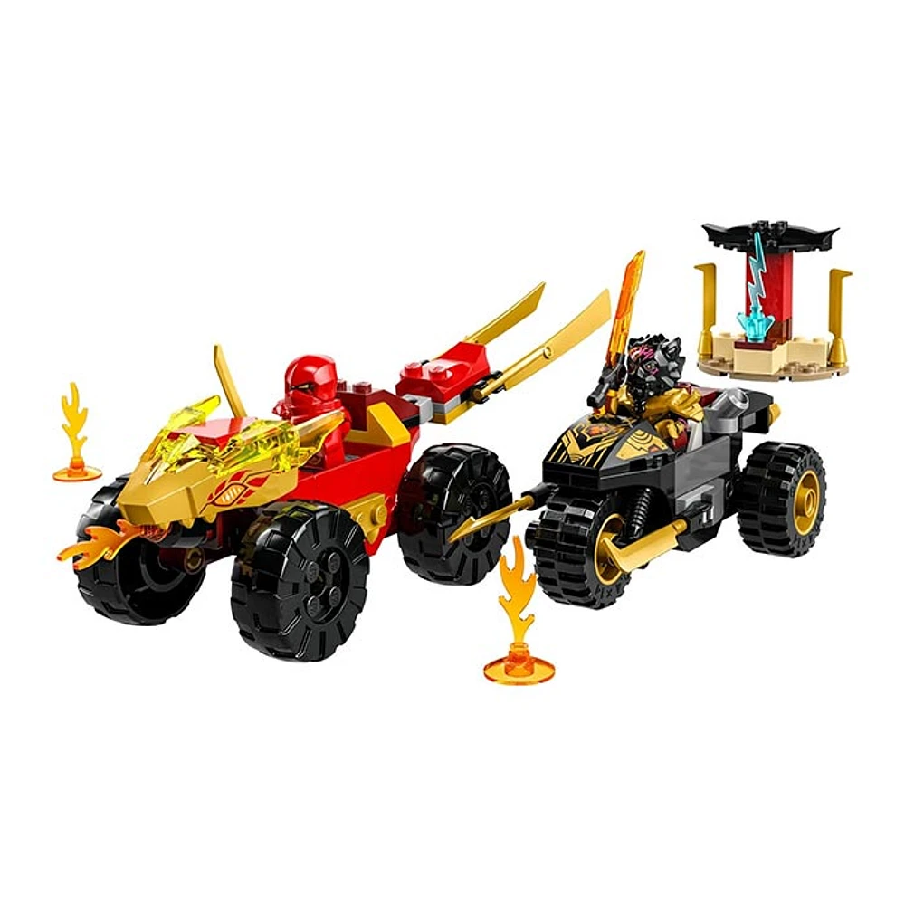 LEGO Ninjago Kai and Ras’s Car and Bike Battle 103 PCS