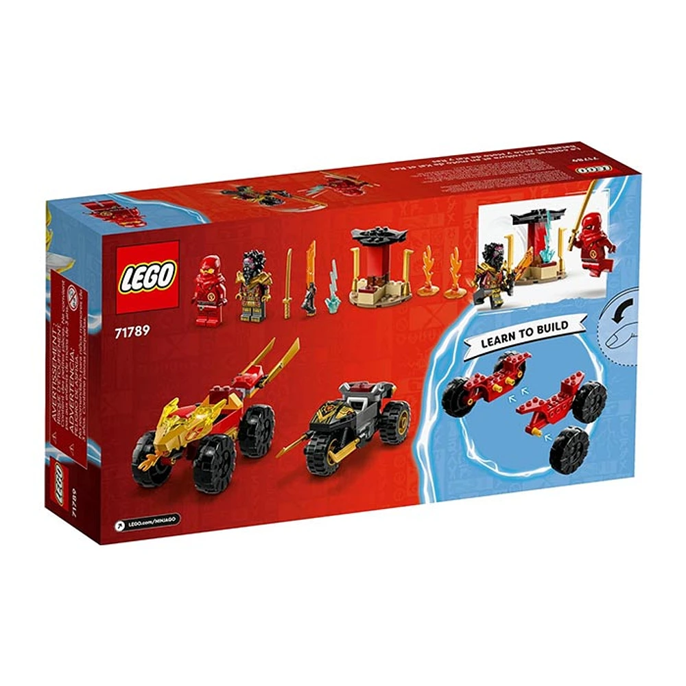 LEGO Ninjago Kai and Ras’s Car and Bike Battle 103 PCS