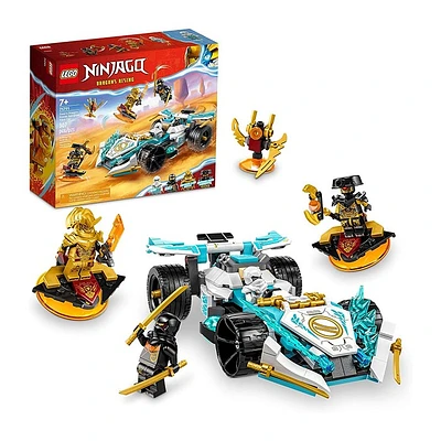 LEGO Ninjago Zane’s Dragon Power Spinjitzu Race Car 307 PCS