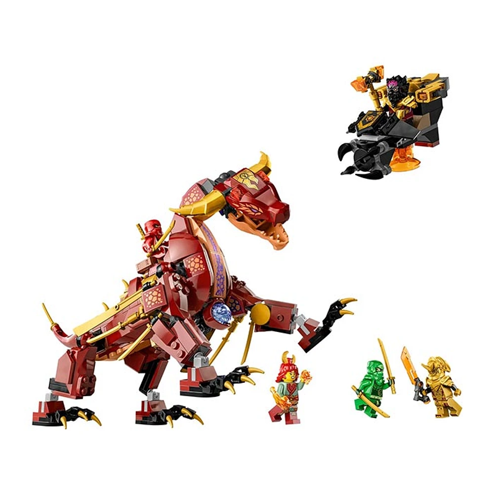 LEGO Ninjago Heatwave Transforming Lava Dragon 479 PCS