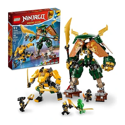 LEGO Ninjago Lloyd and Arin’s Ninja Team Mechs 764 PCS