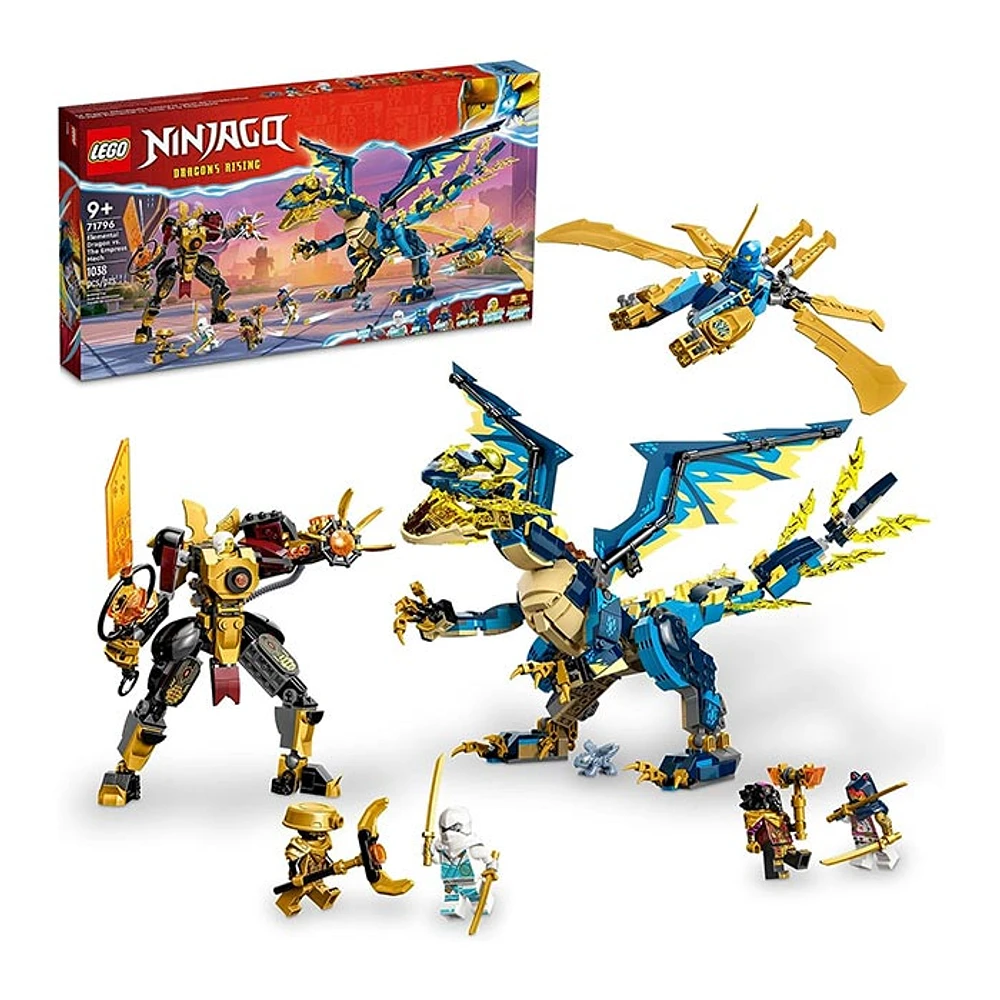 LEGO Ninjago Elemental Dragon vs. The Empress Mech 1038 PCS