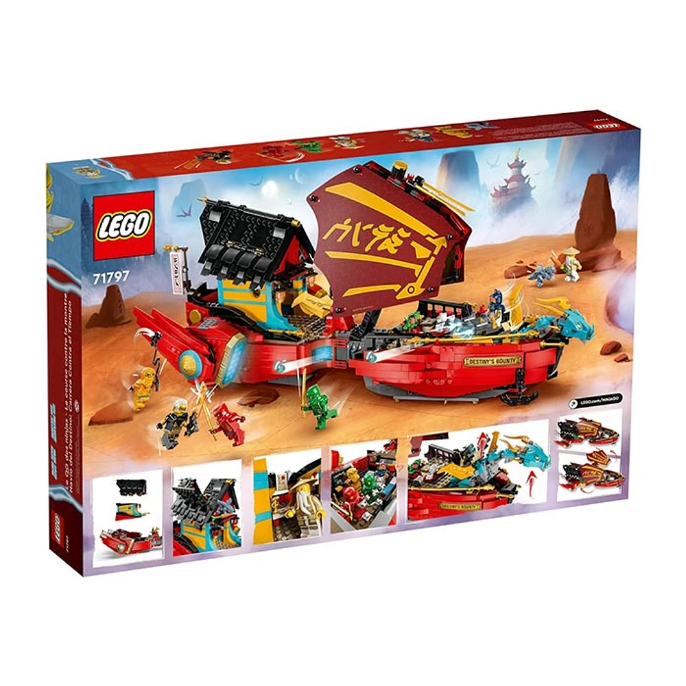 LEGO Ninjago Destiny’s Bounty Race Against Time 1739 PCS