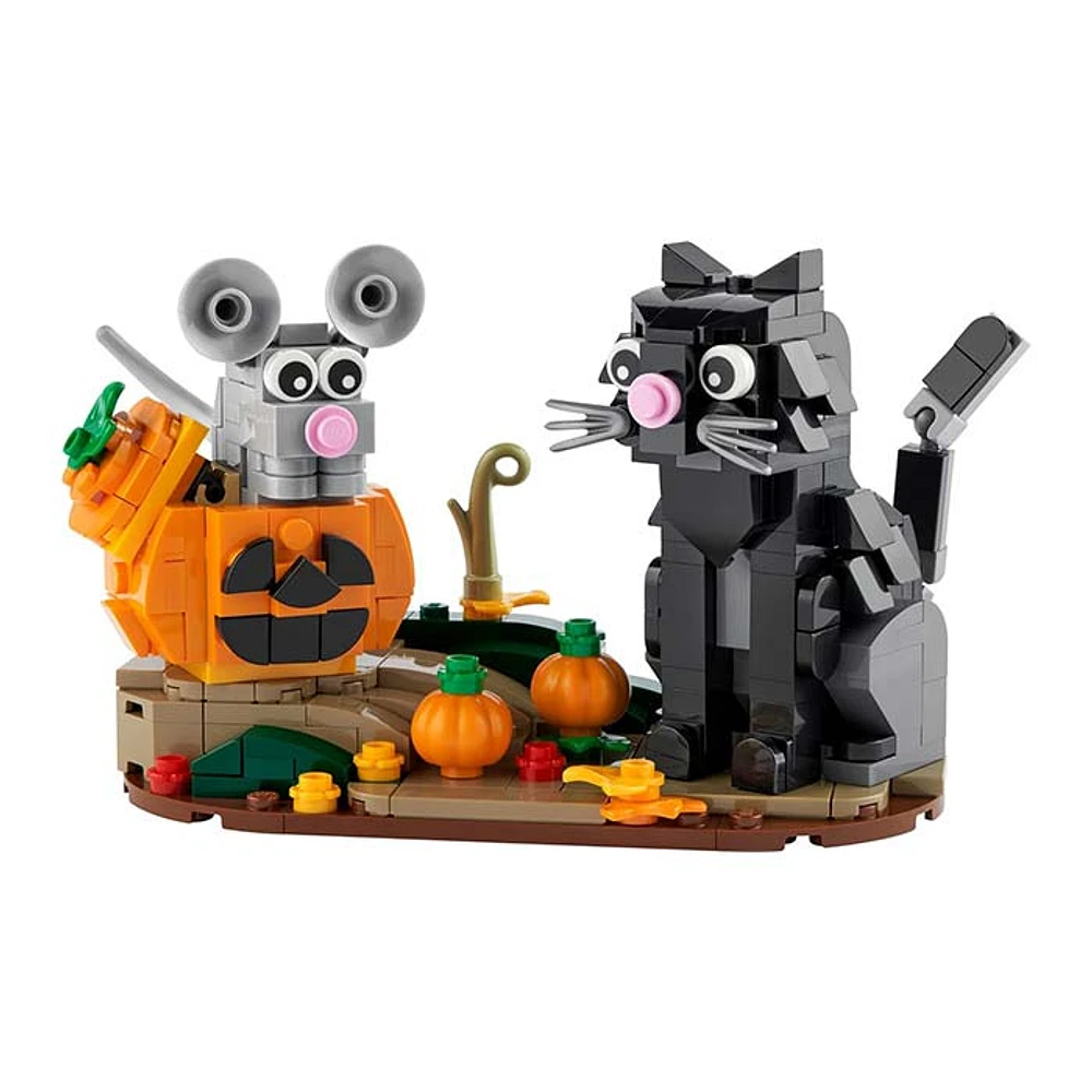 LEGO Halloween Cat and Mouse 328 Pcs Building Kit