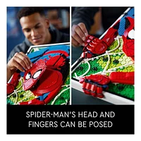 LEGO Art The Amazing Spider-Man Build and Display 2099 Pcs