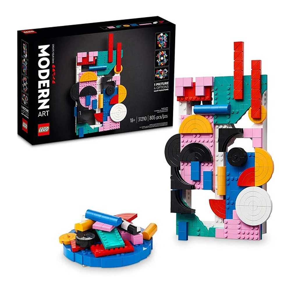 LEGO Art Modern Art Build and Display 805 Pcs