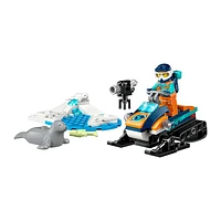 LEGO City Arctic Explorer Snowmobile Building Toy Set 70 Pcs