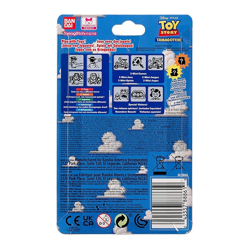 Tamagotchi Nano x Toy Story Blue Clouds (Assorted)