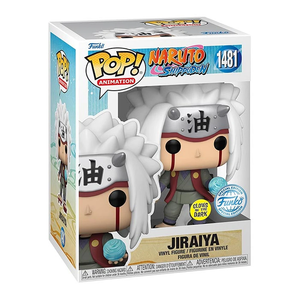 Funko Pop! Animation Jiraiya Naruto Shippuden Glow In The Dark