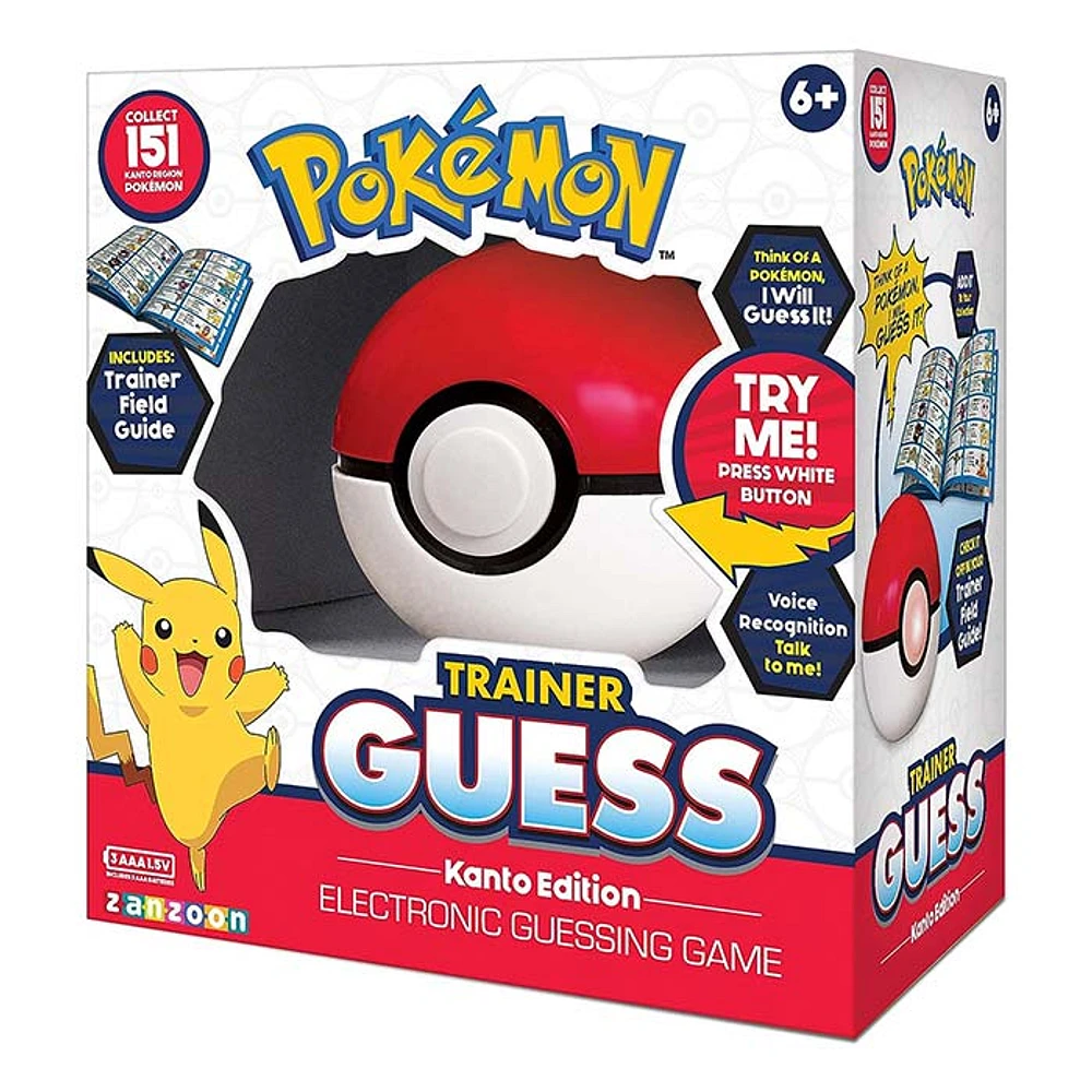 Pokemon Trainer Guess Kanto Edition Electronic Guessing Game