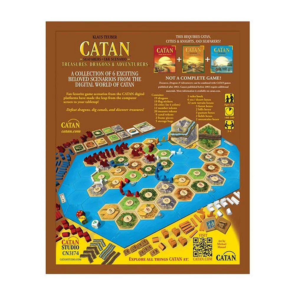 Catan Treasures Dragons and Adventures