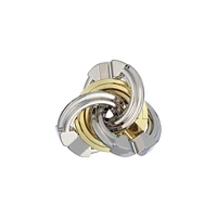 Hanayama Cast Cyclone Huzzle Metal Puzzle Level 5