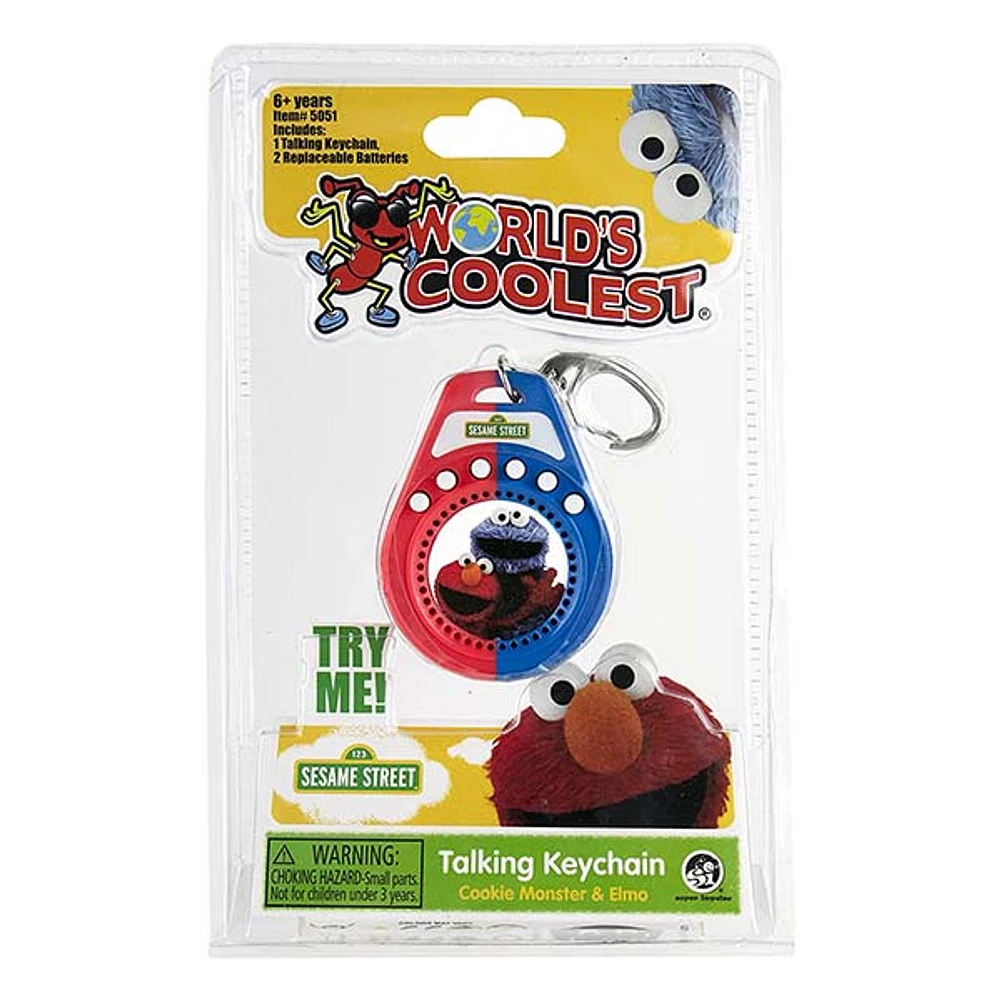 World’s Coolest Sesame Street Talking Keychain