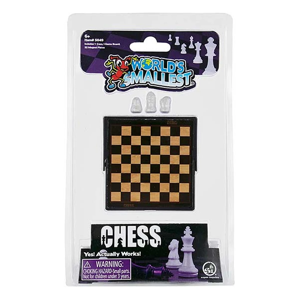 World’s Smallest Chess Game