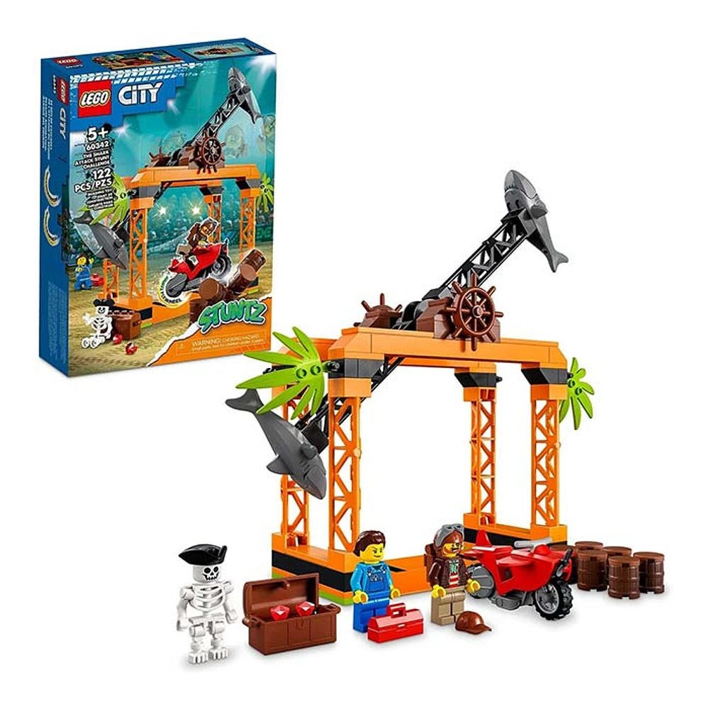 LEGO City Stuntz The Shark Attack Stunt Challenge 122 Pcs