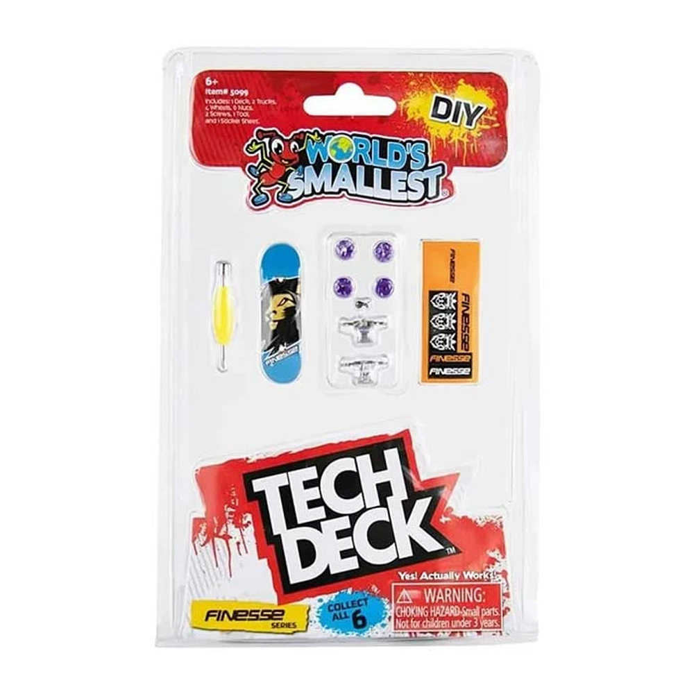 World’s Smallest Tech Deck Micro Skateboard Assorted