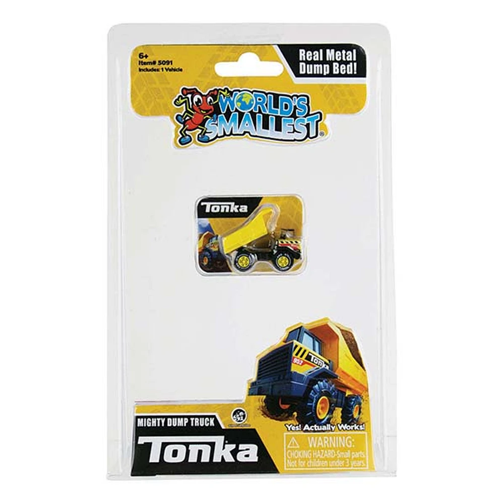 World’s Smallest Tonka Mighty Dump Truck