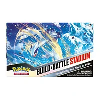 Pokemon TCG Sword and Shield Silver Tempest Build and Battle Stadium