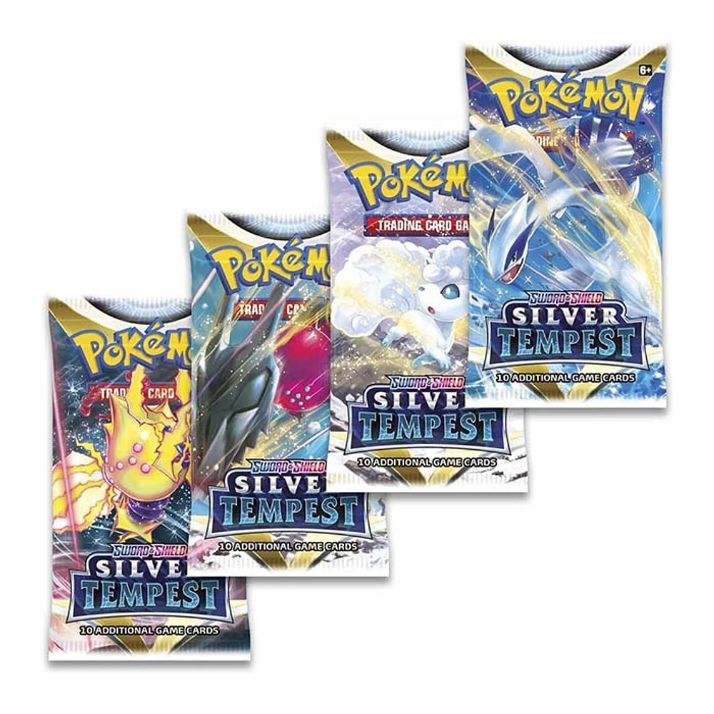 Pokemon TCG Sword and Shield Silver Tempest Build and Battle Stadium