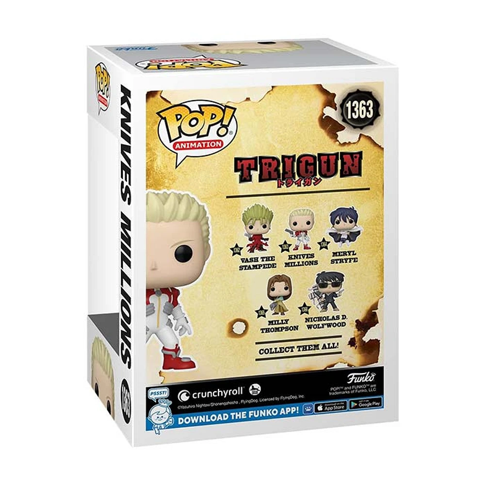 Funko Pop! Animation Trigun Knives Millions