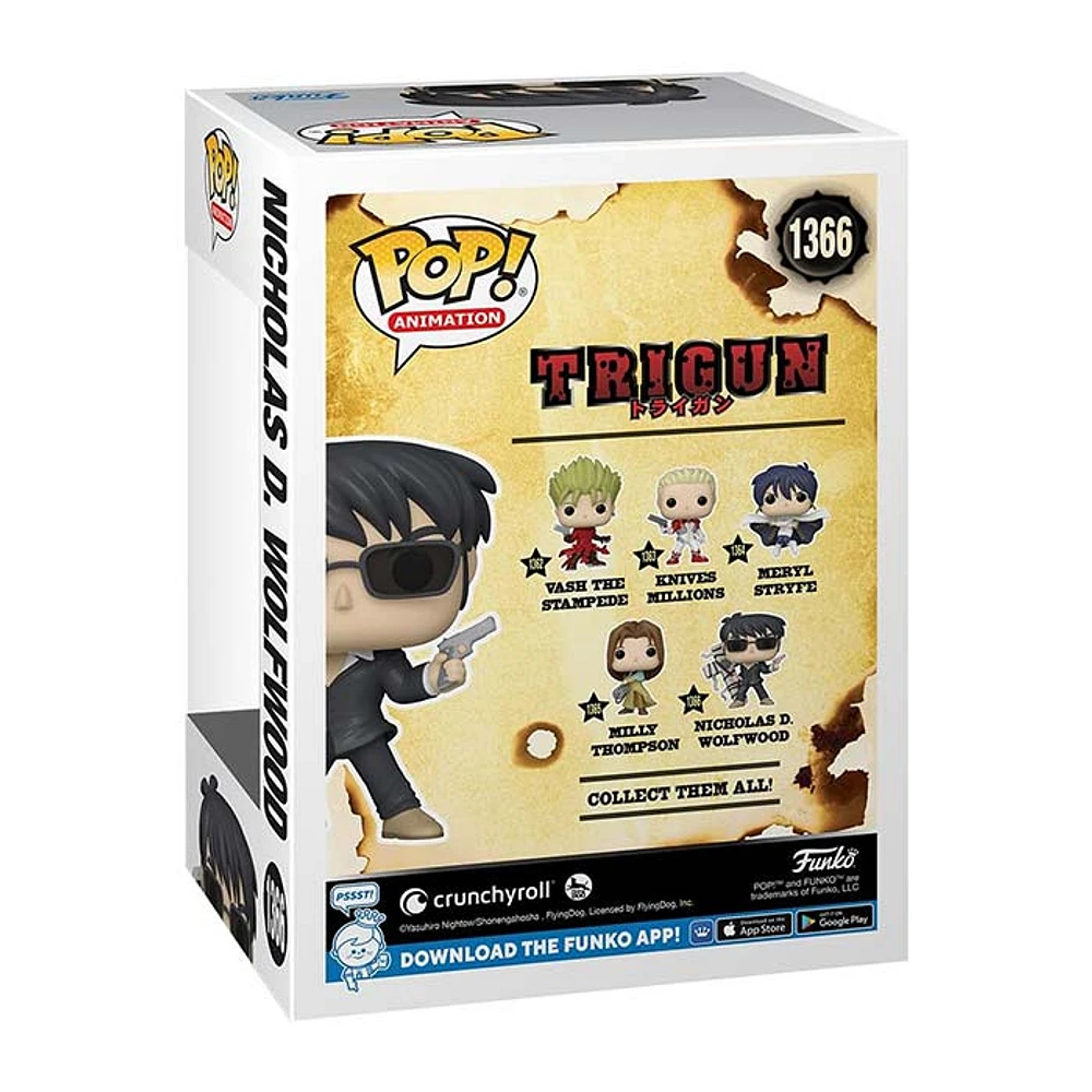 Funko Pop! Animation Trigun Nicholas D. Wolfwood