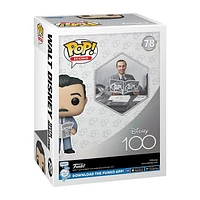 Funko Pop! Icons Disney 100th Walt Disney with Magazine