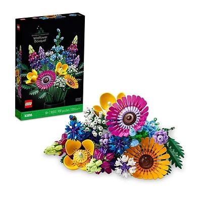 LEGO Icons Wildflower Bouquet 939 Pcs