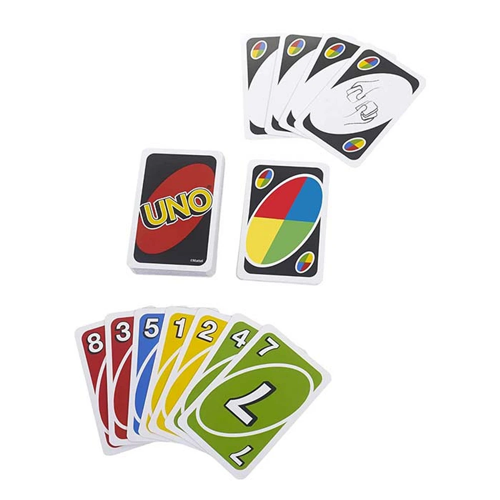 Mattel Games set of 3 Games with Uno Phase 10 and Ono 99