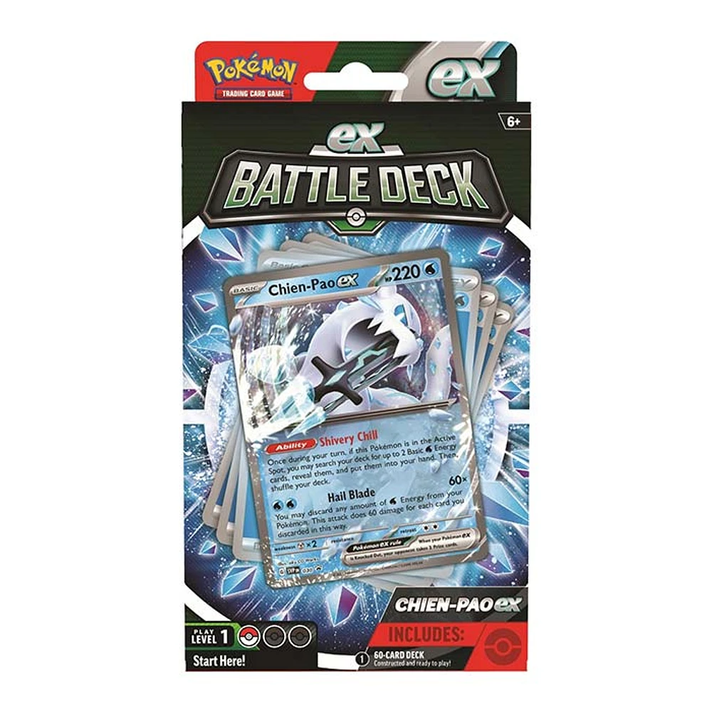 Pokemon TCG Chien-Pao ex / Tinkaton ex Battle Deck Random Pick