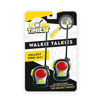 World’s Tiniest Walkie Talkies