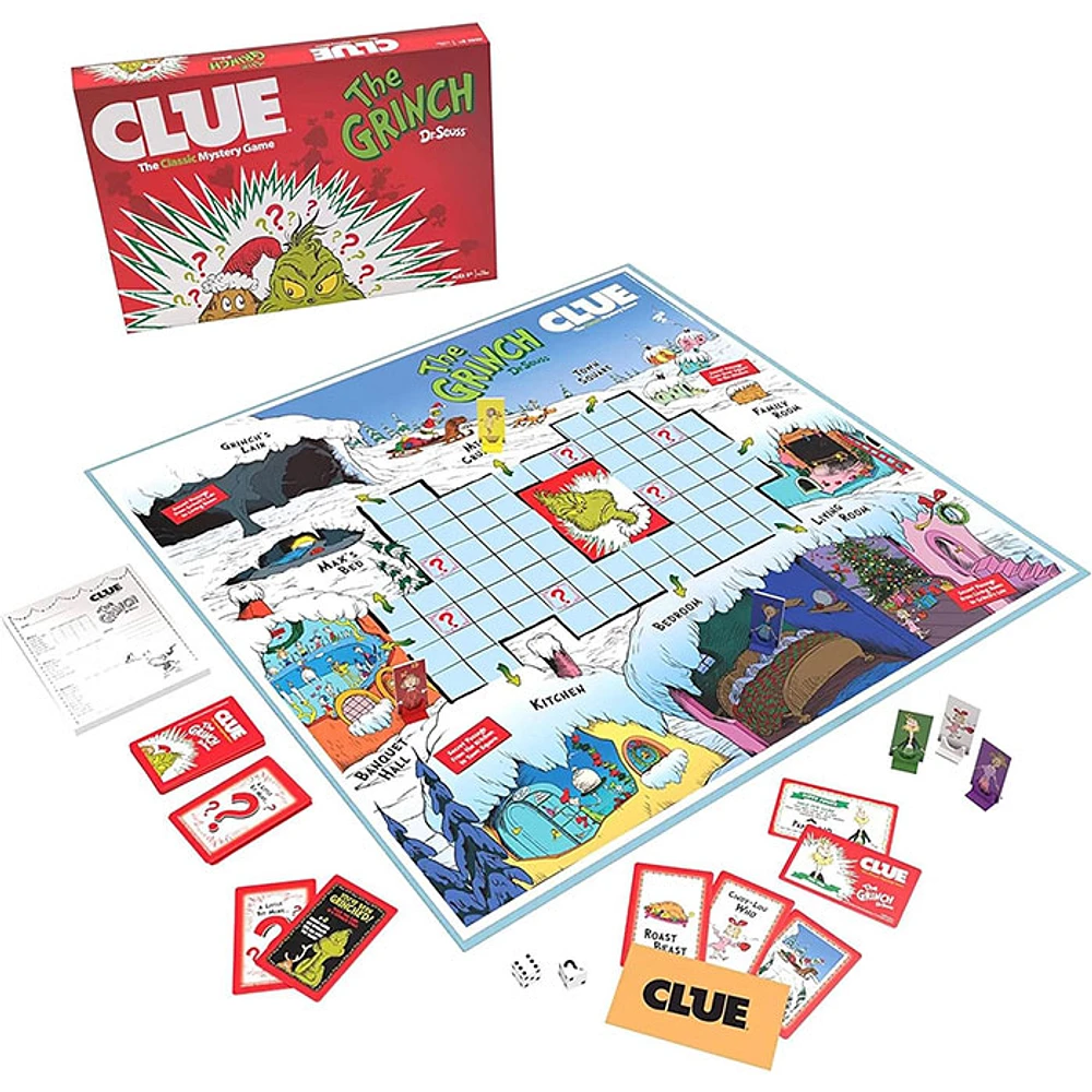 CLUE – DR. Seuss The Grinch