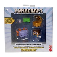 Mattel Minecraft Mob Head Minis Assorted