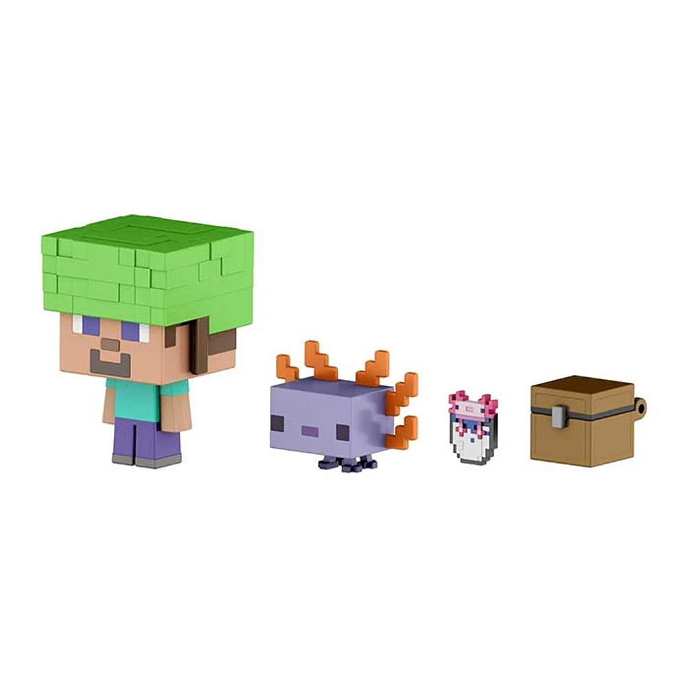 Mattel Minecraft Mob Head Minis Assorted