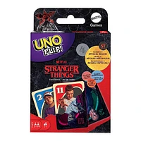 Uno Flip Stranger Things Card Game Mattel Games