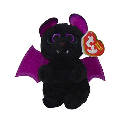 TY Plush Beanie Baby (Beanie Bellies) – ALFRED the Bat (Key Clip – 4 inch)