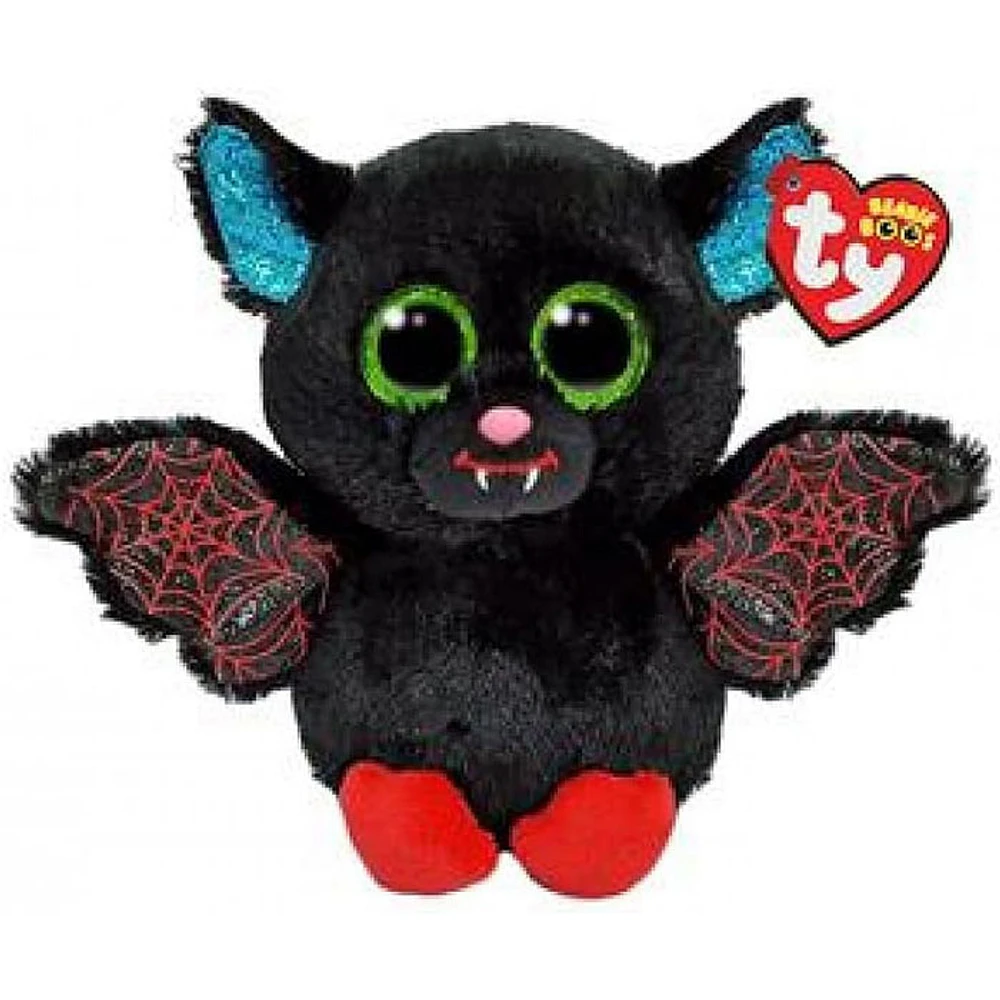 Ty Plush Beanie Boo Ophelia – Black Bat – 6″