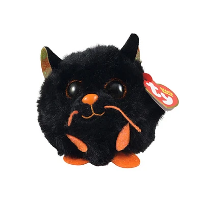 TY Puffies (Beanie Balls) Plush – MYSTIC the Black Cat (3 inch)