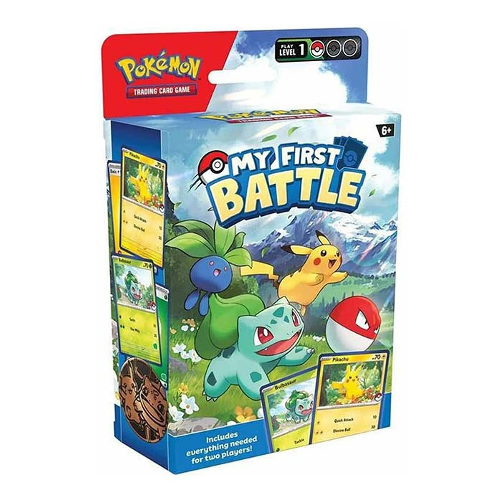 Pokemon TCG My First Battle Everything Needed for Two Players