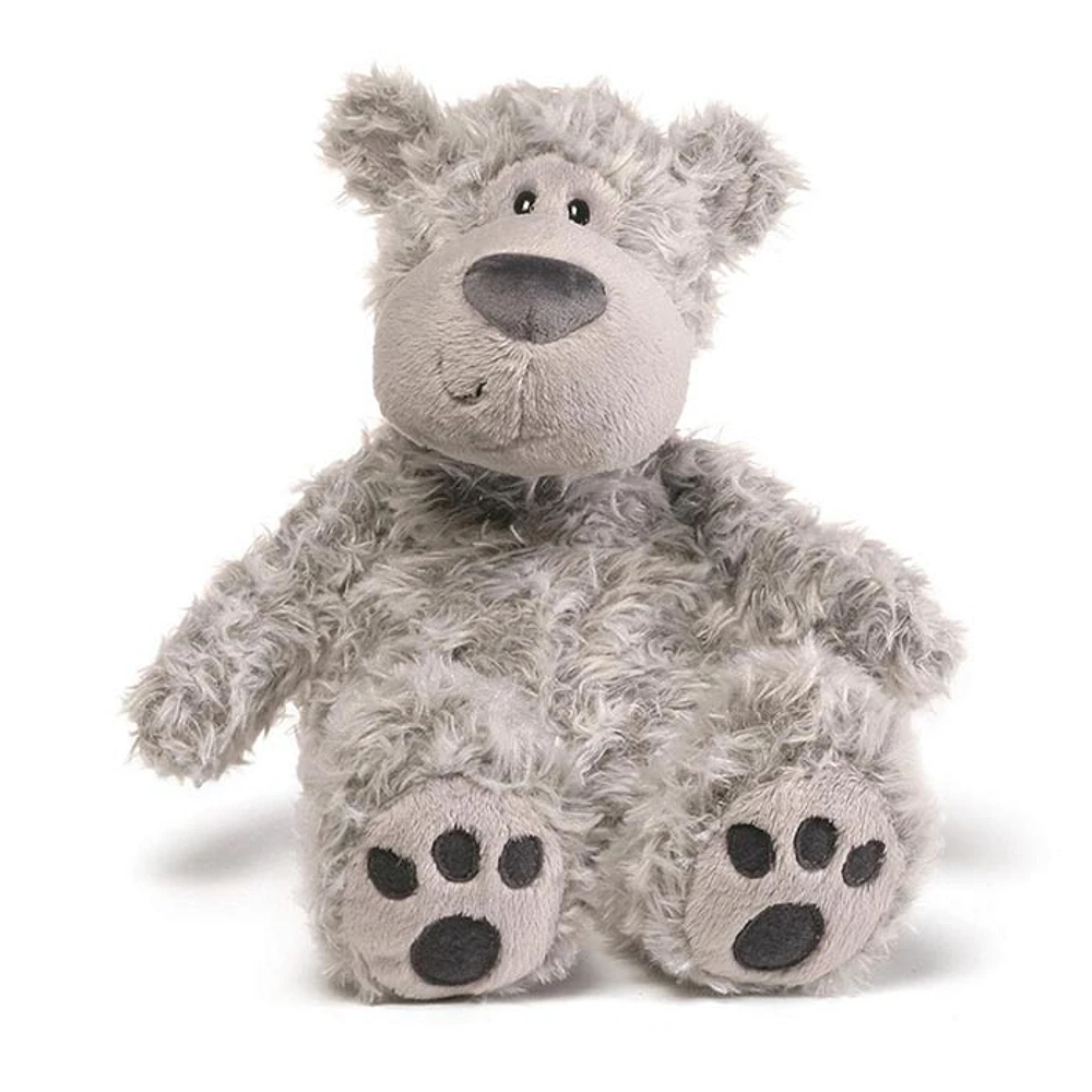 Gund Slouchers Grey Bear Animal Plush