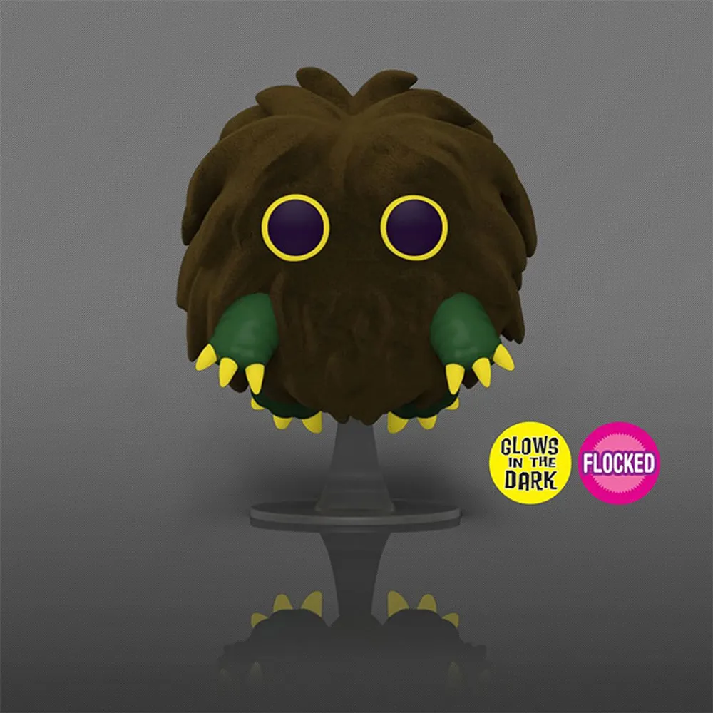 Funko Pop! Yu-Gi-Oh! Kuriboh Flocked Glow-in-the-Dark