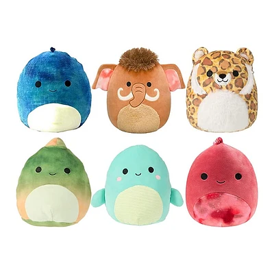 Squishmallows Kellytoy Prehistoric Dinosaur 5 Inches Assorted Mini Plush Doll Mammoth Sabre