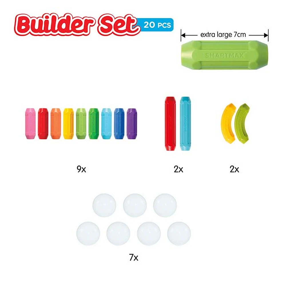 Smartmax Magnetic Discovery Builder Set 20 Pcs